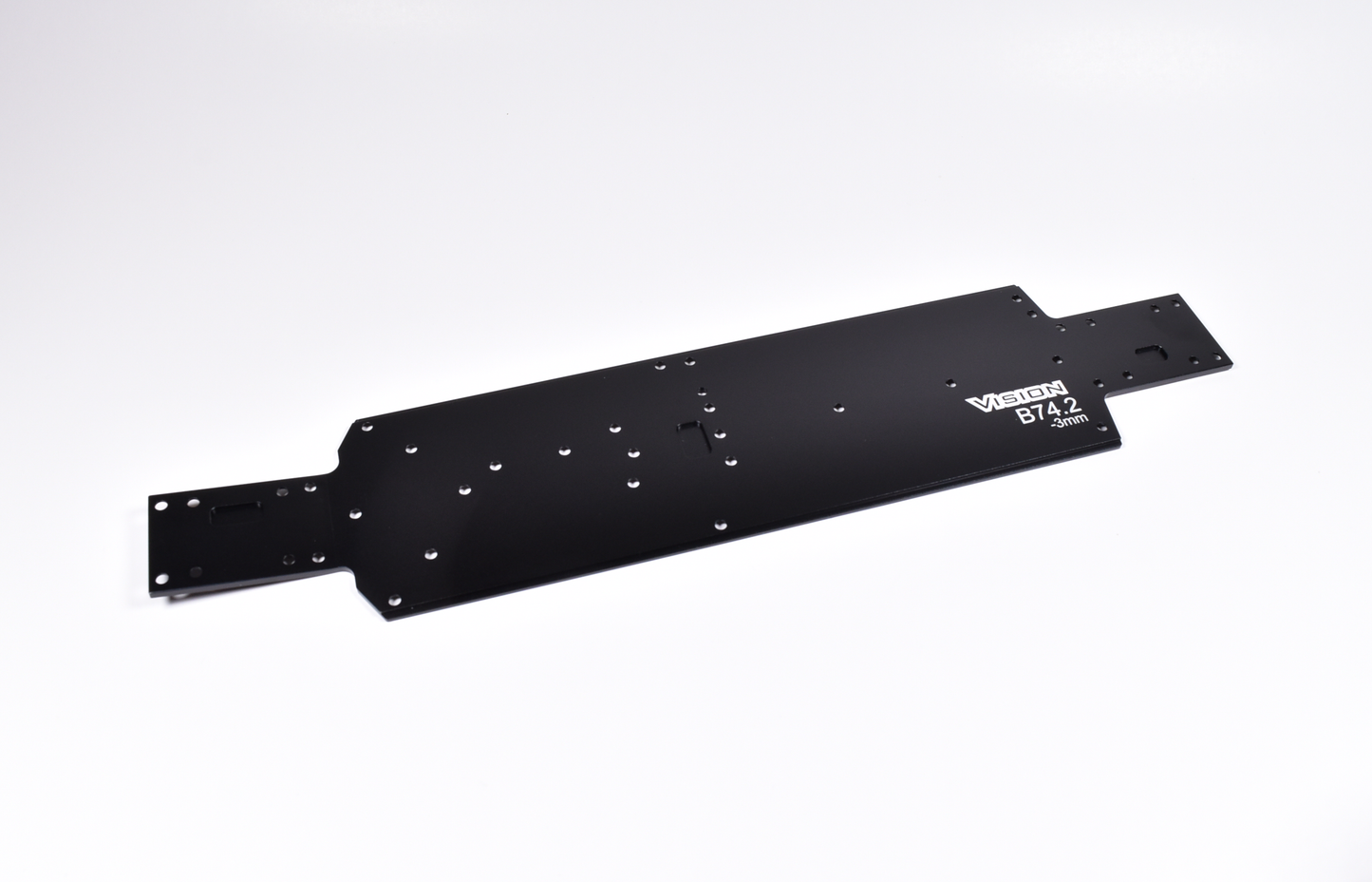Team Associated B74.2 - 2.5mm Aluminum Chassis -3mm Length