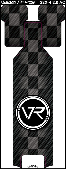 VR Carbon Chassis Protector 22X-4 2.0 AC