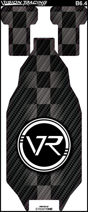 VR Carbon Chassis Protector B6.4D