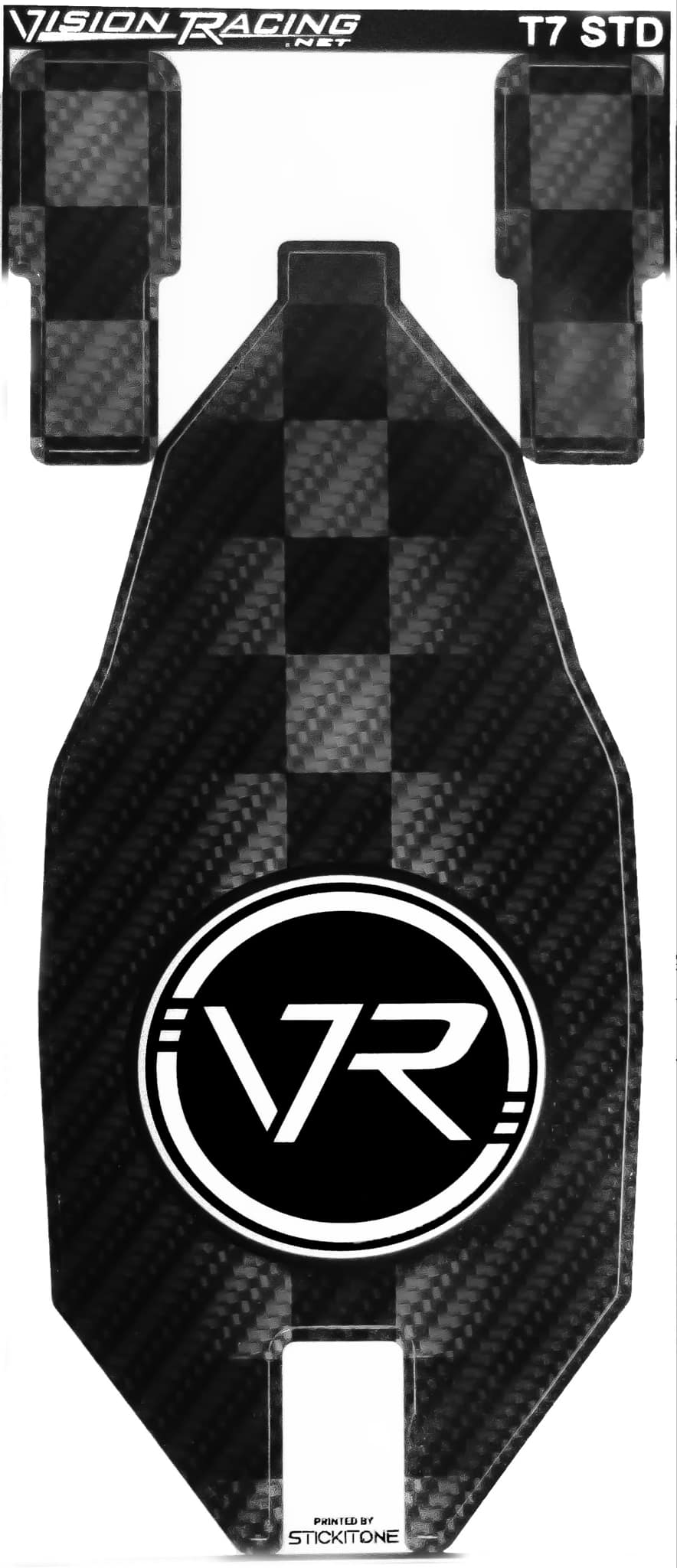 VR Carbon Chassis Protector T7 STD