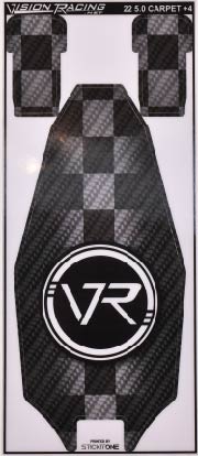 VR Carbon Chassis Protector 22 5.0 +4mm