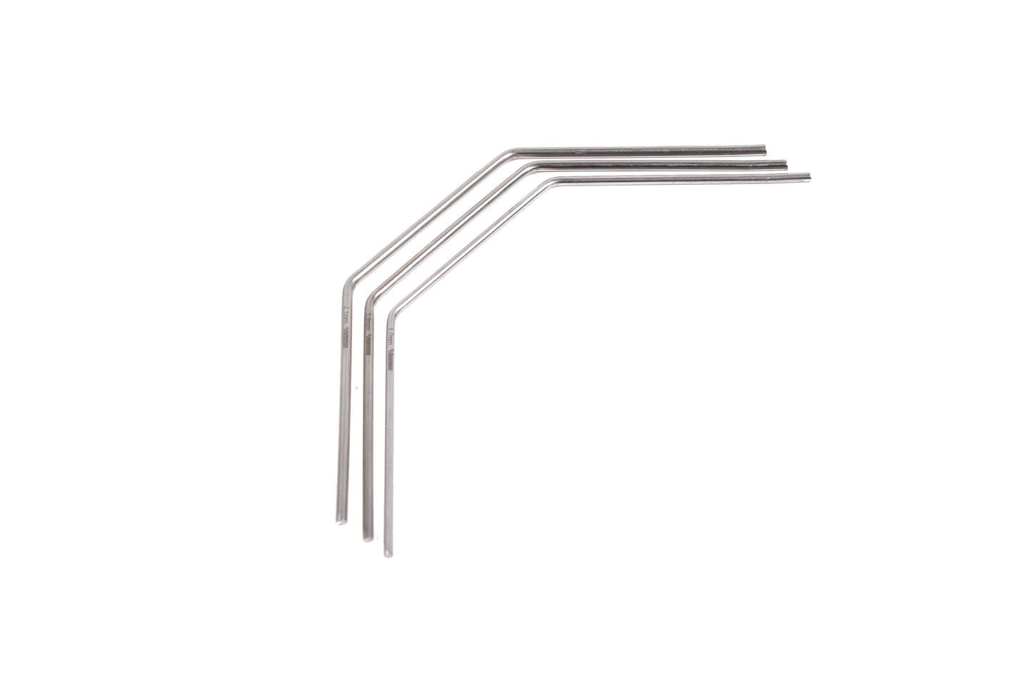 TLR 22X-4 2.0 - 1.7mm, 1.9mm 2.1mm Front/Rear Swaybar kit
