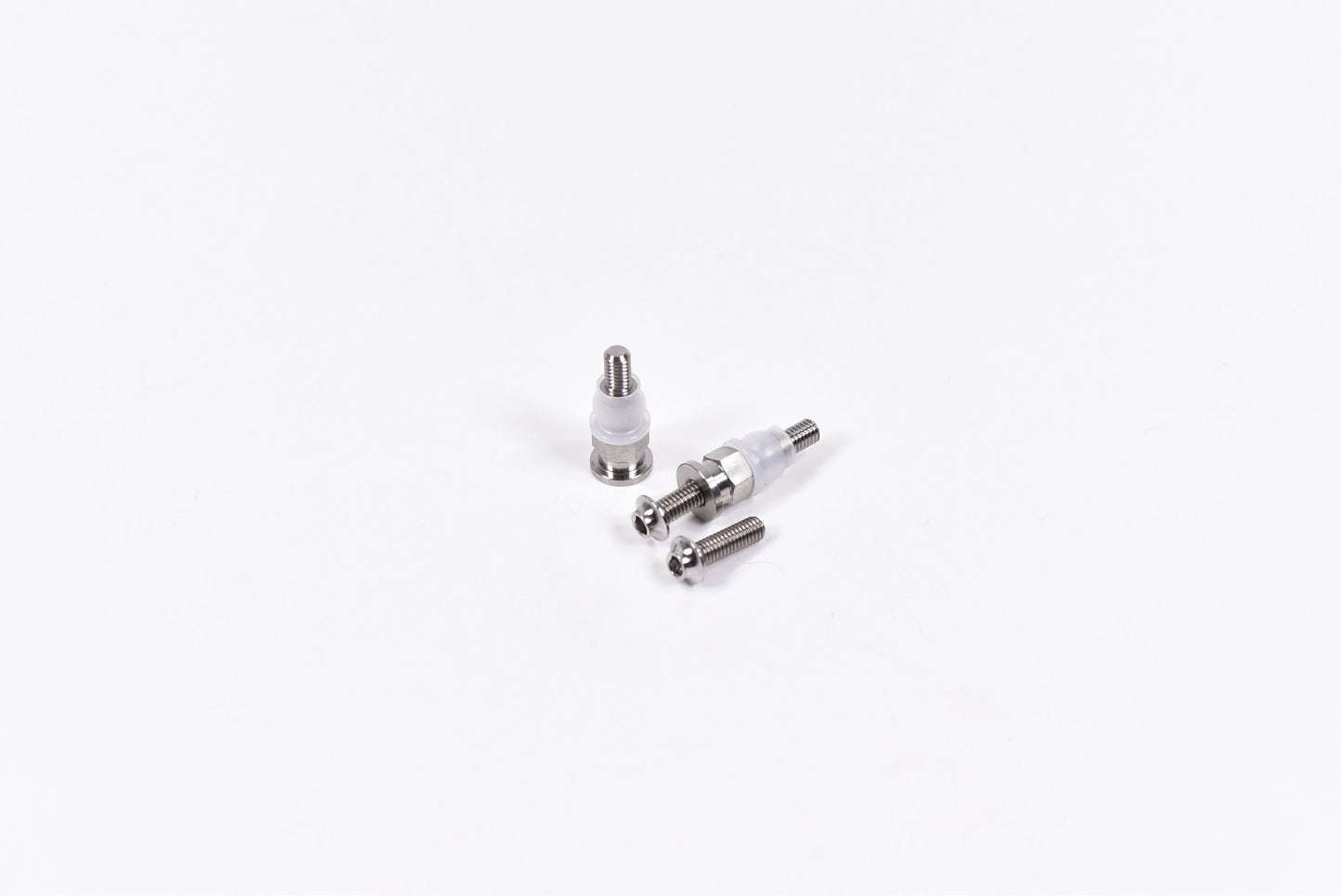 TLR 22X/22X-T Titanium Upper Shock Mounts W/ Delrin Bushing