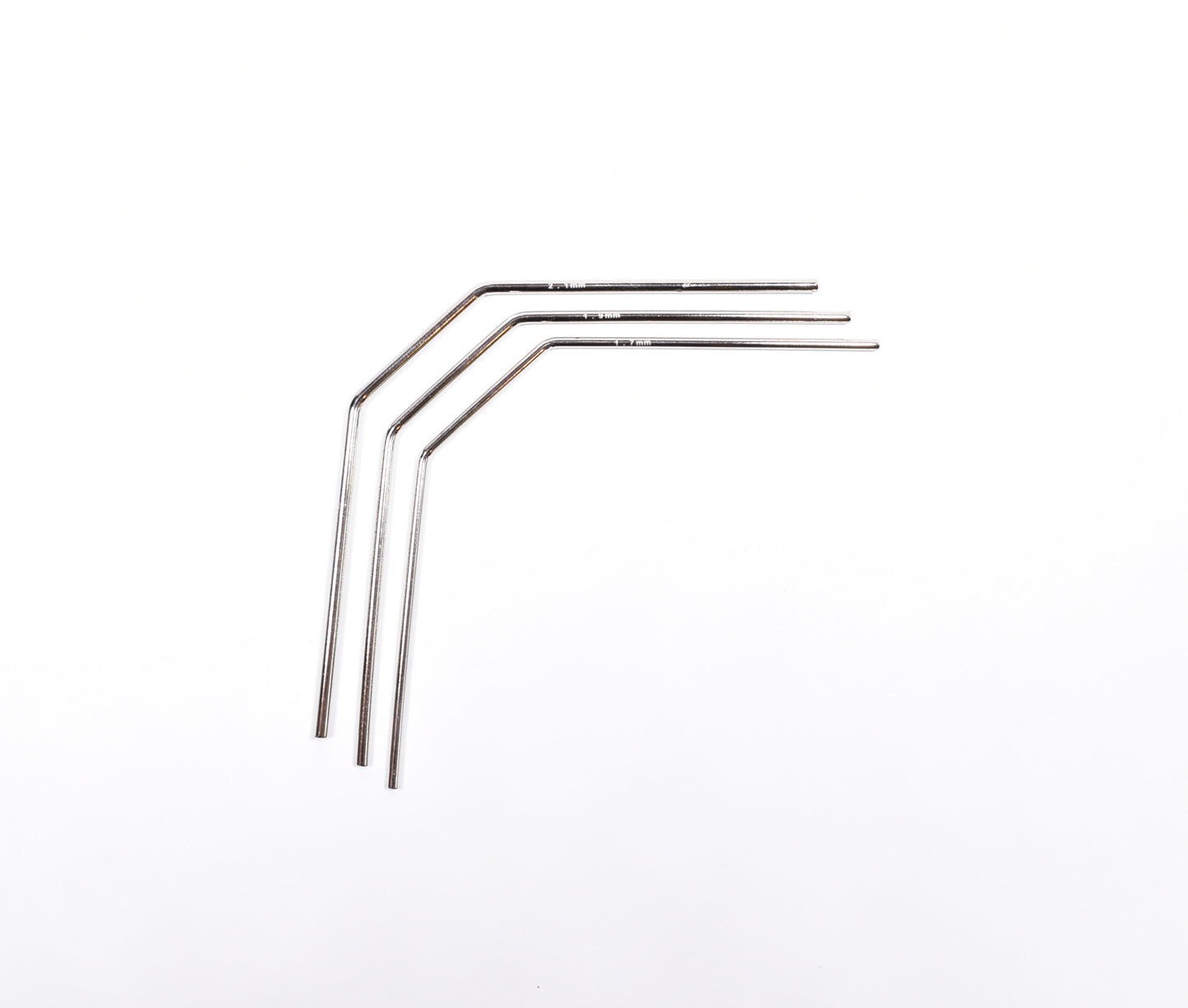 TLR 22X-4 Elite 1.7mm, 1.9mm 2.1mm Front/Rear Swaybar kit