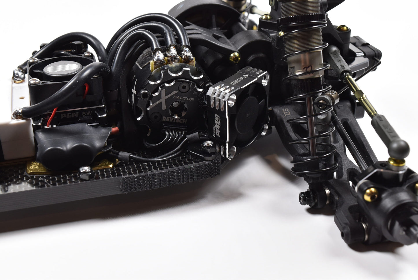 Vision Carbon Fiber Chassis Fan Mount