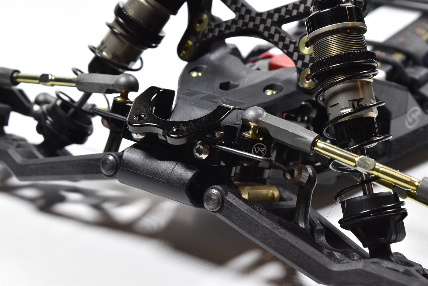 TLR 22 5.0 Front Aluminum Camber Block w/ Sway bar Mount