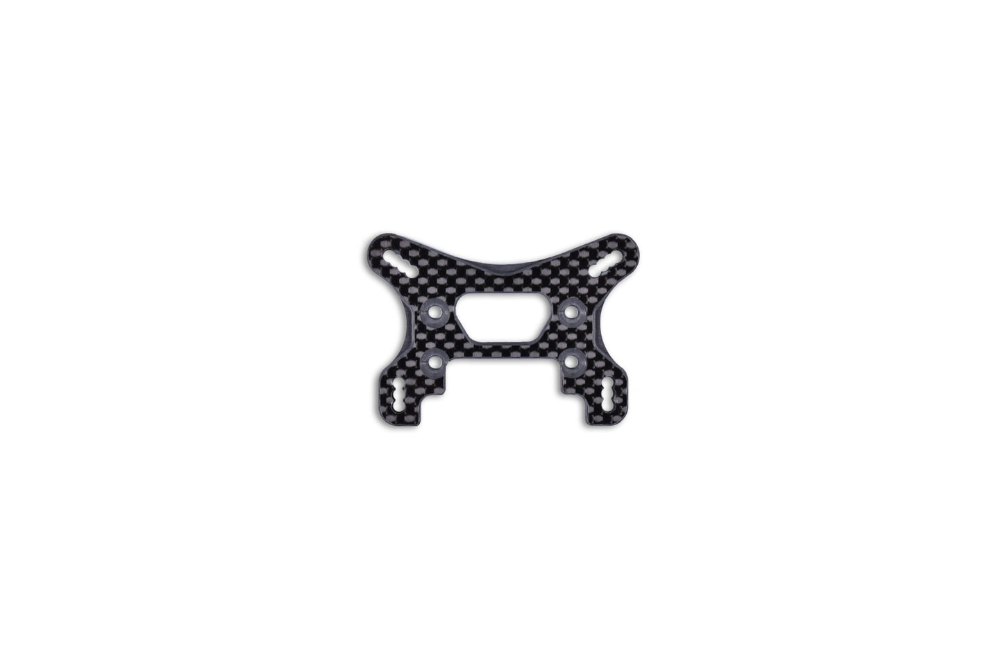 TLR 22X-4 Carbon Fiber -2mm Front Shock Tower w/ Plus One Camber Hole