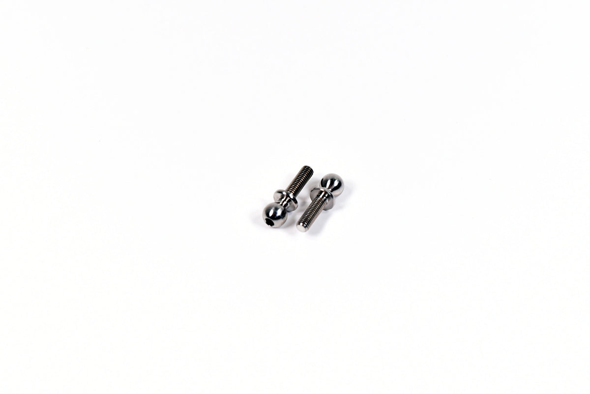 Vision Racing 5.5mm x 10mm Titanium Ballstuds