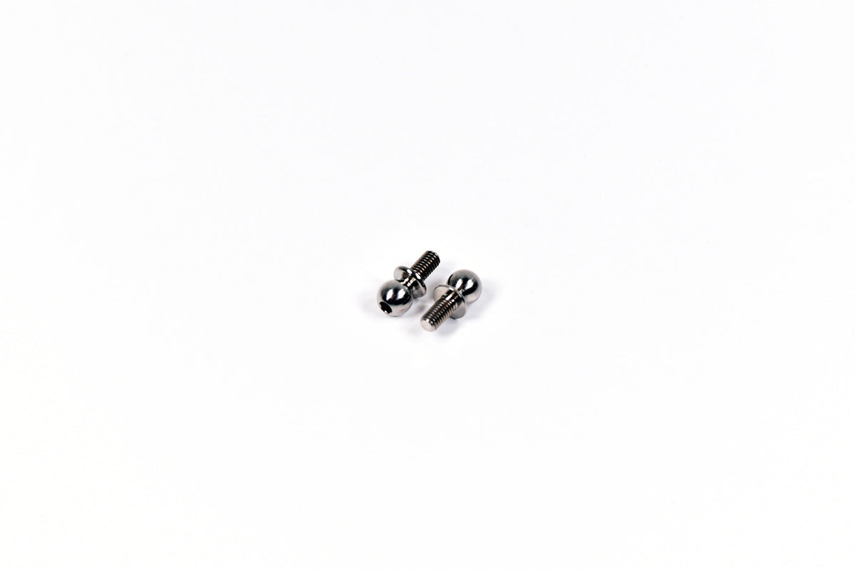 Vision Racing 5.5mm x 6mm Low Mount Titanium Ballstuds