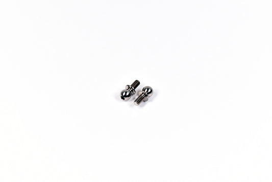 Vision Racing 5.5mm x 6mm Low Mount Titanium Ballstuds