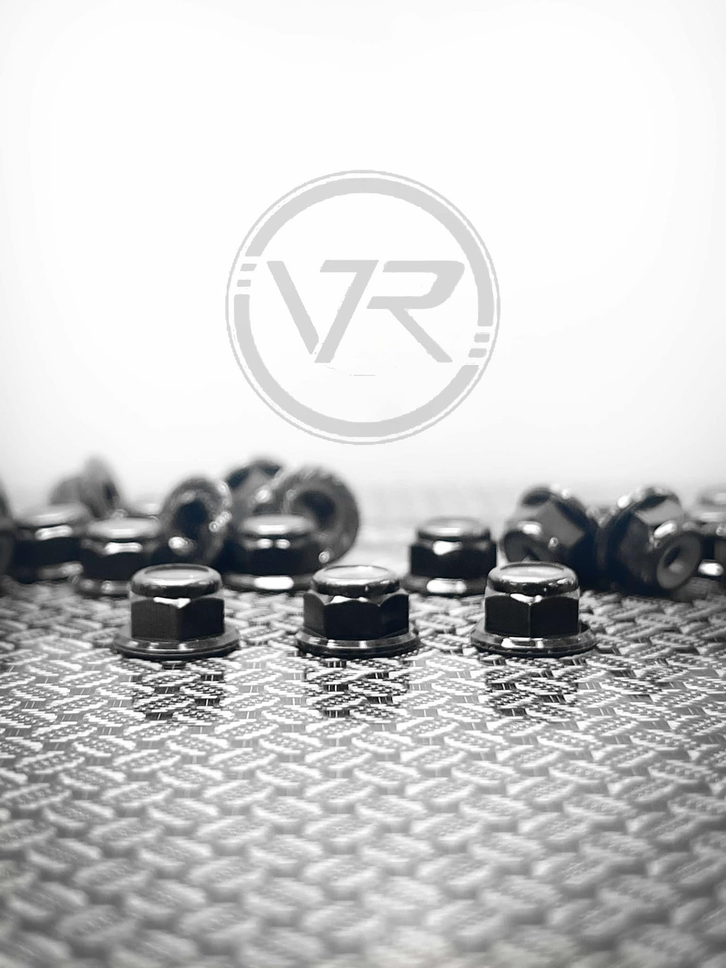 M4 Aluminum Knurled And Flanged Locknuts