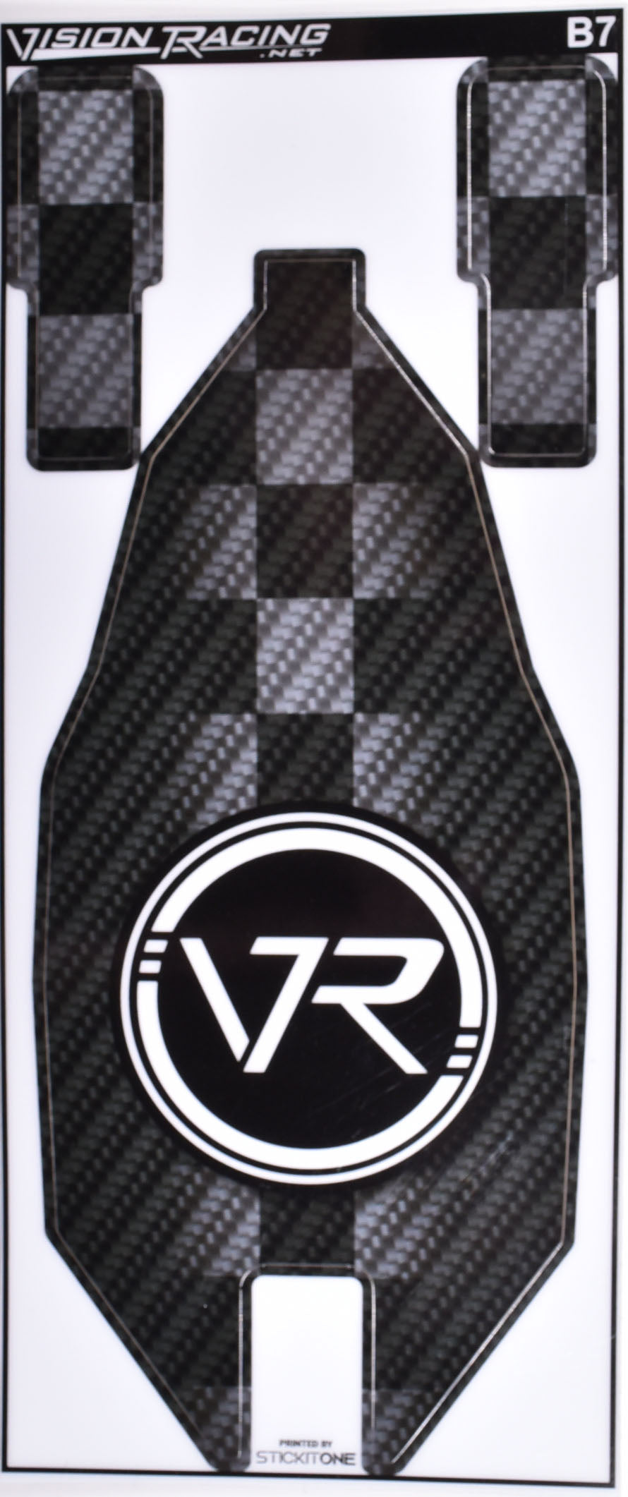 VR Carbon Chassis Protector B7 STD – Vision Racing