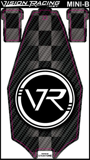 VR Carbon Chassis Protector Mini-B