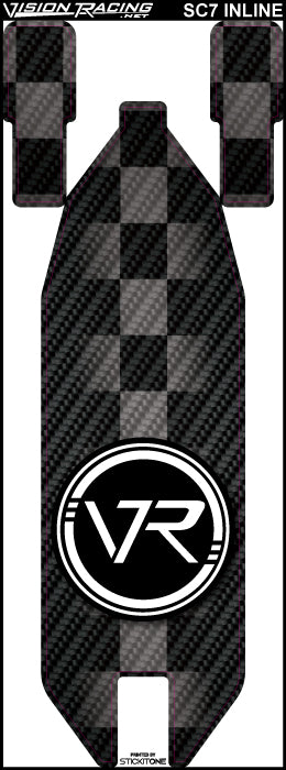 VR Carbon Chassis Protector SC7 Inline
