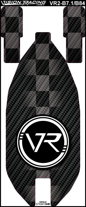 VR Carbon Chassis Protector VR2-B7.1/B84