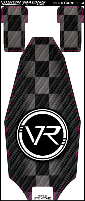 VR Carbon Chassis Protector 22 5.0 +4mm