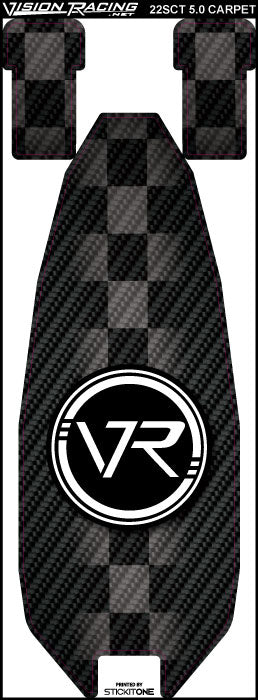 VR Carbon Chassis Protector 22SCT 5.0