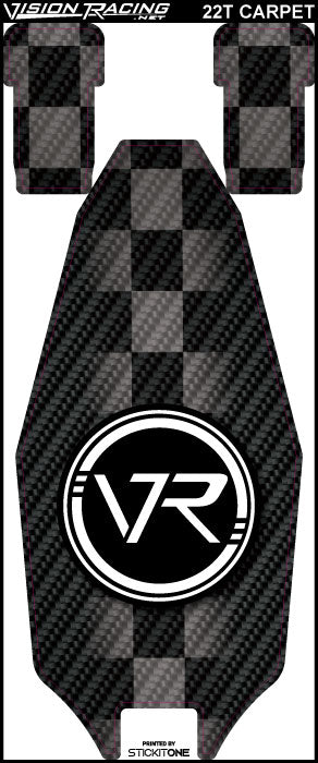 VR Carbon Chassis Protector 22T 5.0/22 +7mm