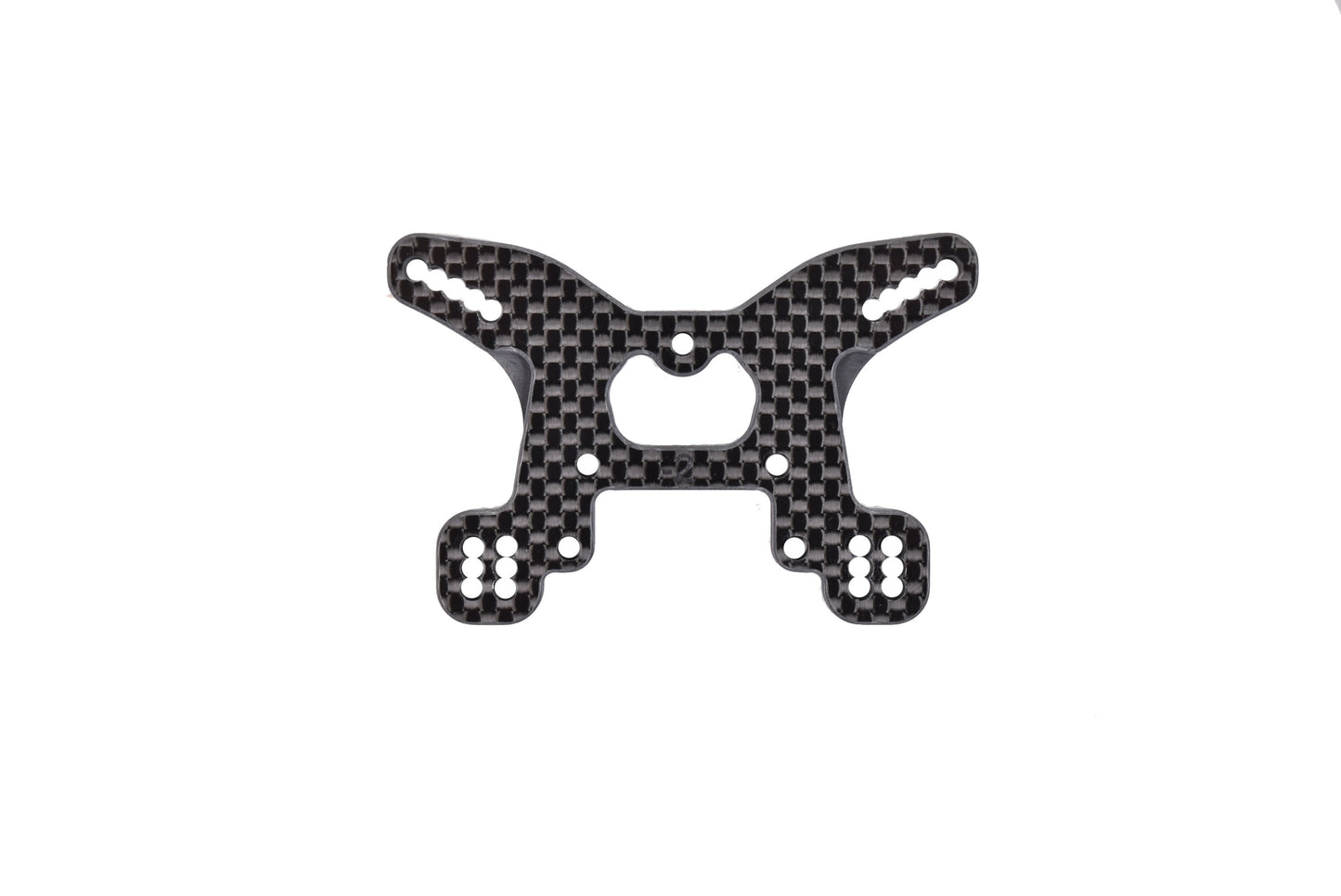 Schumacher Cat PB -2mm Carbon Front Tower 4mm