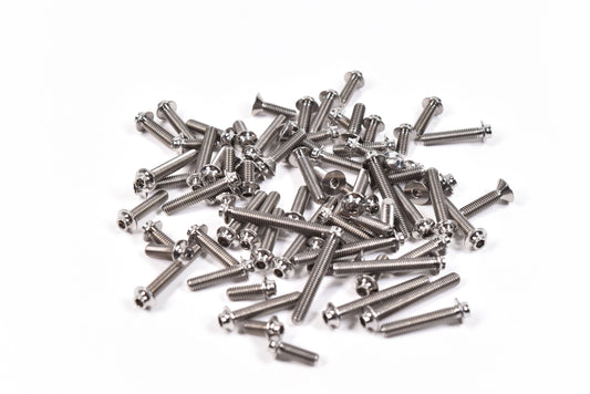 Vision Racing Upper Titanium Screw Kit - Team Associated B7, B7D