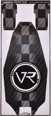 VR Carbon Chassis Protector 22 5.0 STD – Vision Racing