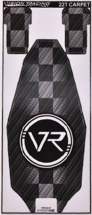 VR Carbon Chassis Protector 22T 5.0/22 +7mm