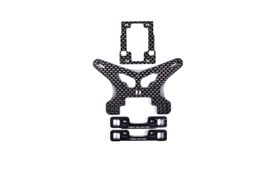 TLR 22X-4 Rear +3mm Diff Raising Kit