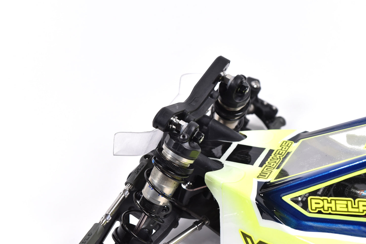 TLR 22X/22X-T Titanium Upper Shock Mounts W/ Delrin Bushing