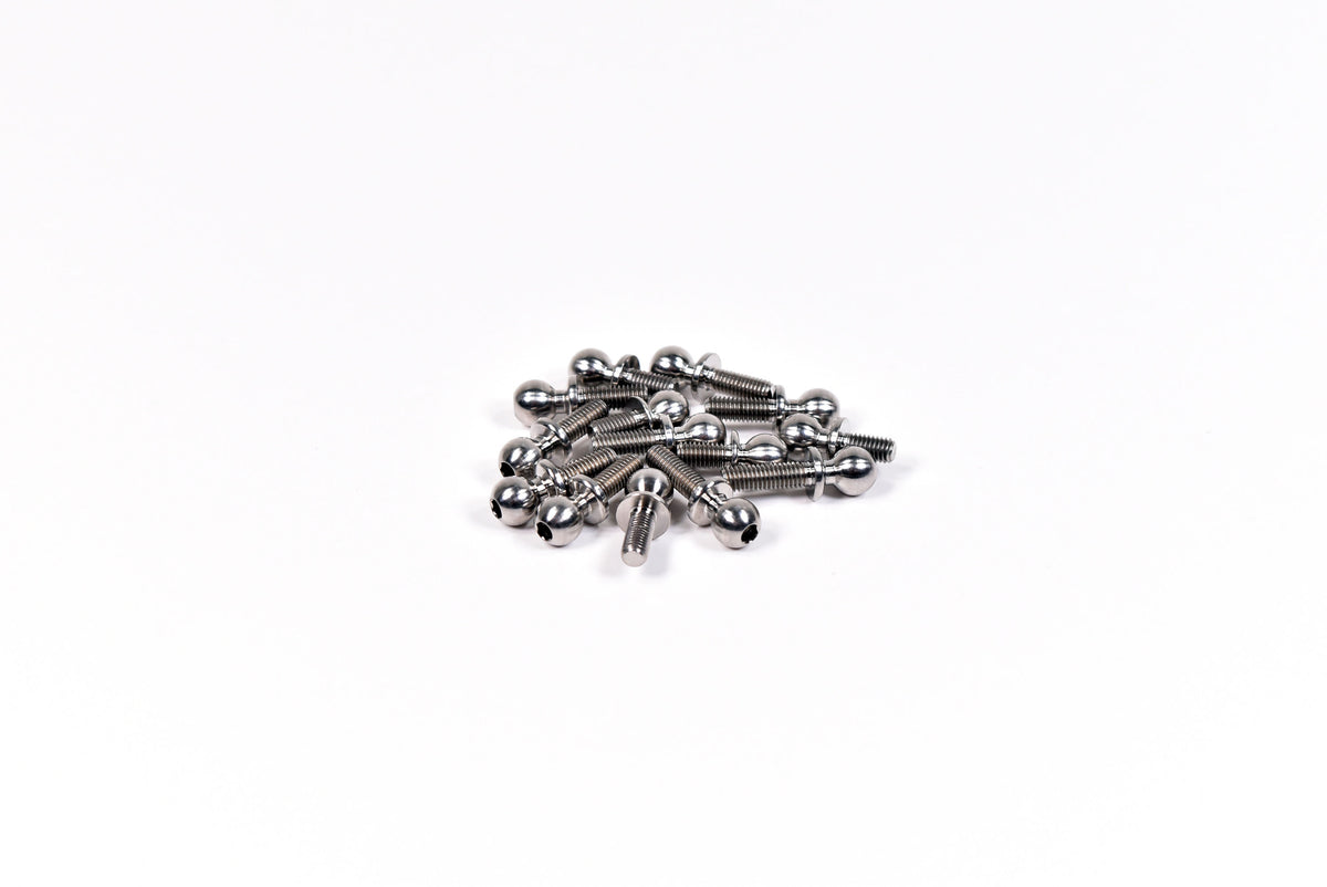 Vision Racing 5.5mm Titanium Ballstud Kit - Team Associated B7.1, B7, T7 & SC7