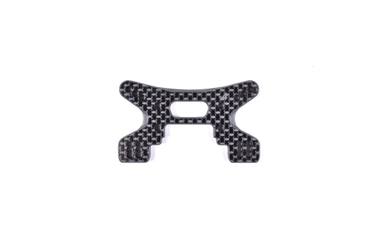 Team Associated B74.2 Carbon Fiber Front -4mm Gullwing Shock Tower 5mm
